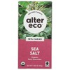 ALTER ECO CHOCOLATE BAR DARK SEASALT, 2.82OZ, 12PACK