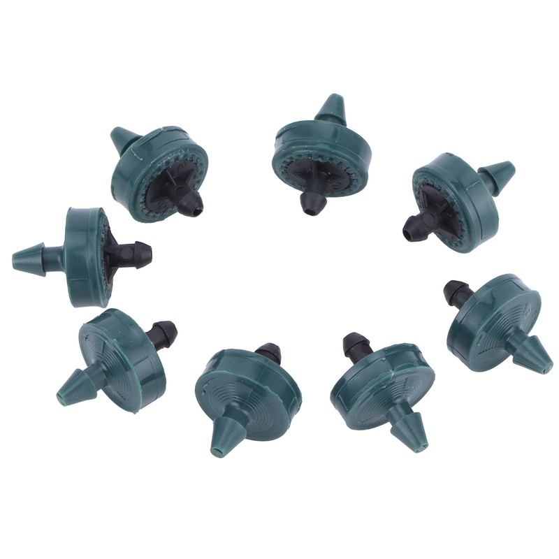 100PCS/Bag 8L Pressure Compensating Drippers Micro Drip Irrigation System Watering