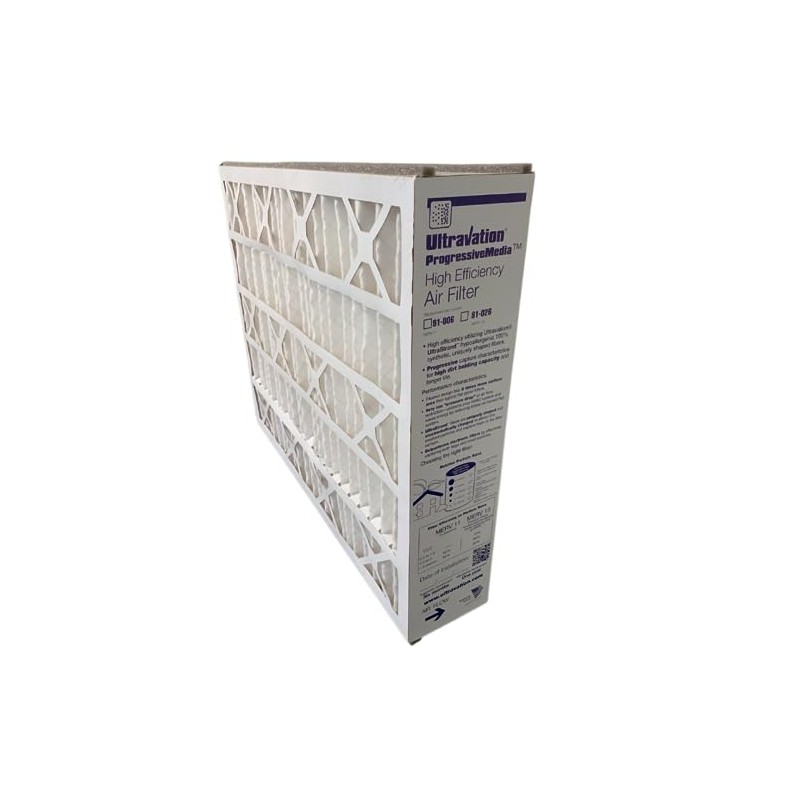 Ultravation Model 91-006 Progressive Media Filter - 20x25x5