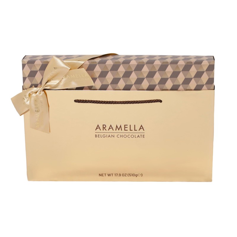 Aramella Belgian Chocolate Brown Box With Gift Bag (40 Pieces