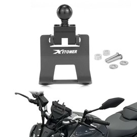 xitomer GPS Navigation Mount Bracket Compatible with MT-07 2023-2024 MT-07 ABS 2023-2024 GPS Bracket Navigation Phone Holder Base Compatible with RAM System
