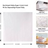 Unbranded Square Parchment Patty Paper Non-stic - 1000 Sheets