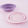 Hoi Makeup Brush Cleaning Pad & Scrubber Board Random Color 4ea