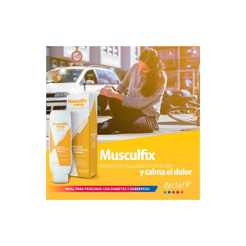Musculfix Crema Para Tensión Muscular Y Calambres Con Arnica Neutra