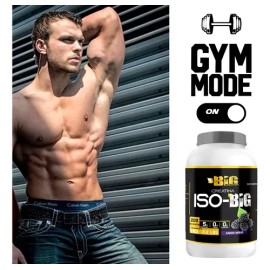 Creatina Monohidratada Big Protein 1kg 200 Servicios                                                                                                  