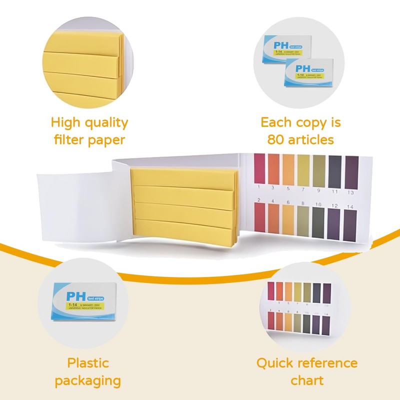 4 Litmus Paper, Litmus Paper Test Strips, Litmus Paper with