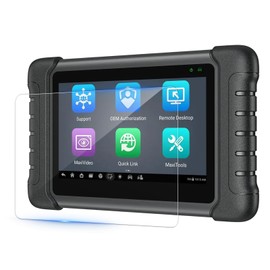 BSTW for Autel Scanner 7-Inch Screen Protector for Maxicheck MX808 MaxiDAS DS808 MaxiPRO Screen Replacement Film Anti-Scratch Tempered Glass Protective Film (for Autel MaxiCOM MK808BT 7-Inch)