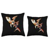 Kuhli Loach Bauhaus Throw Pillow