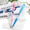 【P190】10PCS Creative DIY empty tube crystal plastic beaded ballpoint pen:_2#