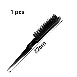 1 x crepe hair brush with mixed bristles, boar bristle brush hair, hair brush, hair styling devices, styling accessories, brushes, professional salon comb for long