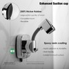 Suction Cup Handheld Shower Head Holder - 360 Swivel Adjustable