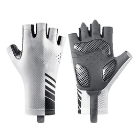 自転車用手袋半指減衰耐摩耗弾性通気アウトドア釣り自転車用手袋シリカゲルパームマット快適できつくない