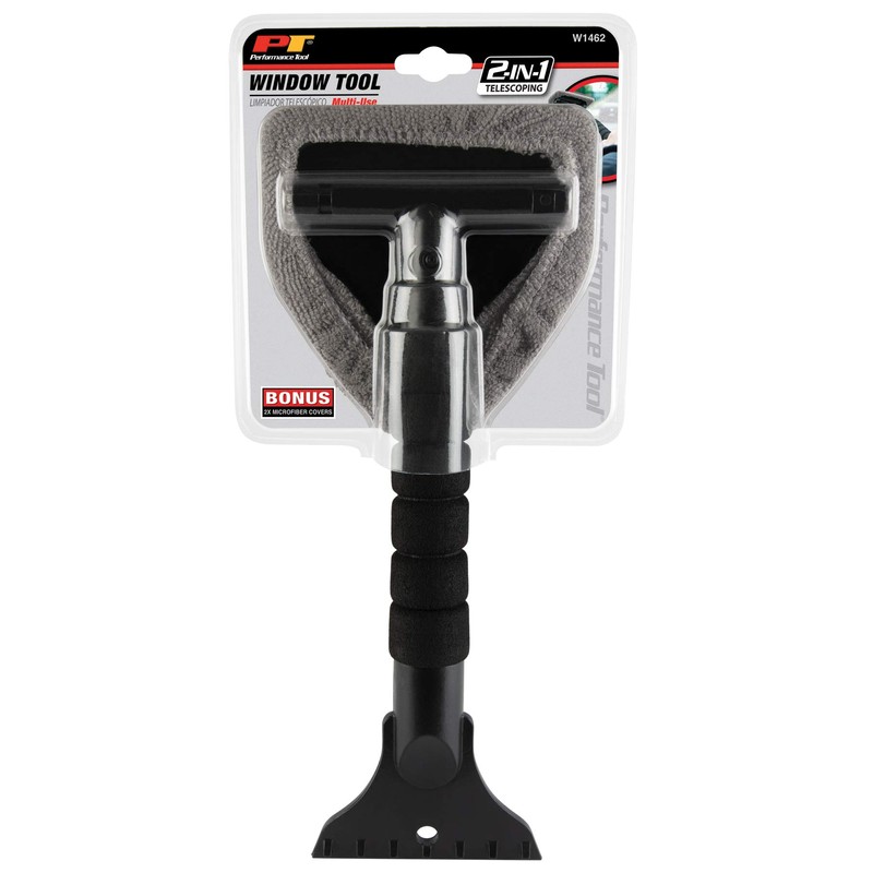 Performance Tool W1462 2-in-1 Window Cleaner/Scraper