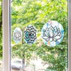 GANAZONO 3pcs Anti-Collision Window Clings Removable Static Glass Stickers for