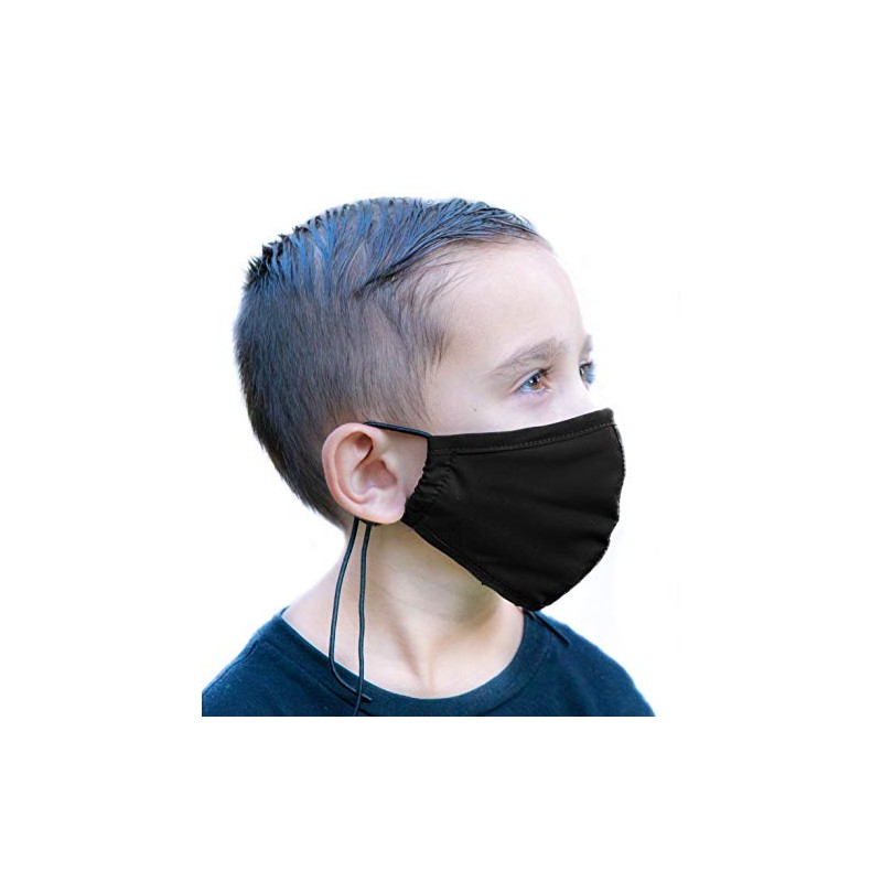 Headmost Comfymask 3 Layer Large Fabric Facemask: Water Repellent, Washable,