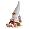 NORDIKA nisse Nordica Nisse Christmas Wooden Doll (Santa on a