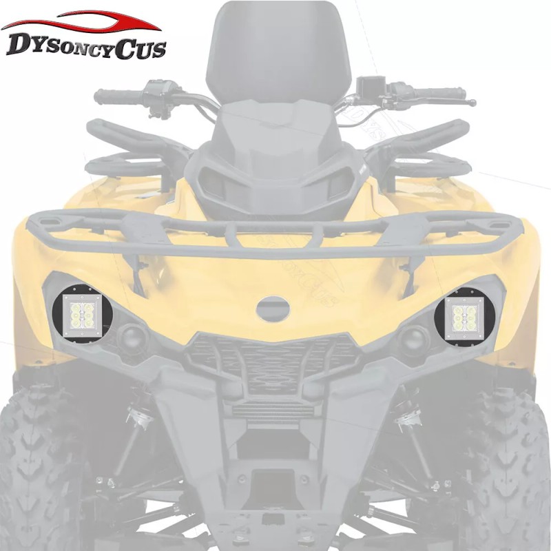 DYSO Fit Can-Am Outlander 450 500 570 LED Headlight Conversion
