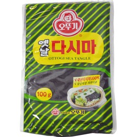 Ottogi Sea Tangle 100g - Kombu - Dashi Kombu Green (3.53 Ounce)