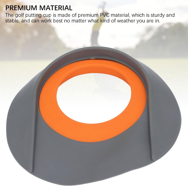 gernie Putting Cup, Practice Hole Cup Hole Training Aid, PVC