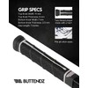 Buttendz Future Rubber Replacement Hockey Grip - Step Down Knob,