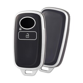 OFF WE GO TANTO LA650S LA660S New Toyota Compatible Smart Key Case, 2 Buttons, Black Silver