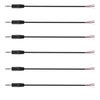 daier 6Pcs 2.5mm Male Plug to Bare Wire Open End