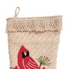 C&F Home Cardinals Stocking Stocking Tan
