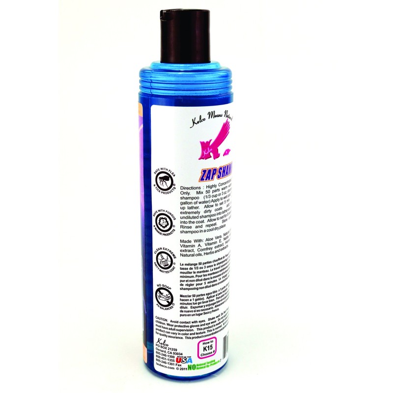 Laube Kelco Zap Shampoo, 50:1 11.7 fl. oz.