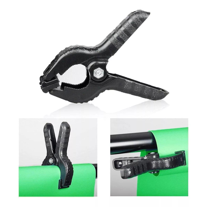 YADILALA Portafondos Fotográfico Ajustable Profesional 2*3m Con Clips