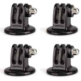 Tripod Mount Adapter for Gopro Hero 7 Hero 6 Hero 5 Hero 5 Session Hero 4 Hero 3+ Hero 3 Cameras and Sjcam Xiaoyi Cameras (5 Pack)