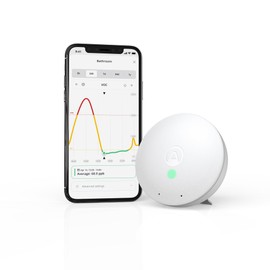 Airthings-292 Wave Mini - Indoor Air Quality - Chemicals (TVOCs), Humidity, Temperature 20 x 30 x 1