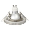 JungesLicht Set of 3 LED Recessed Spotlights IP65 Brushed Stainless
