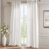 Madison Park Emilia Faux Silk Single Curtain with Privacy Lining,