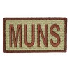 Weaponz Online MUNS Duty Identifier Tab/Patch