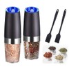 Gravity Electric Salt and Pepper Grinder Set, Battery Operated, Automatic