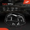 A-Premium Lower Engine Oil Pan Sump with Drain Plug Compatible