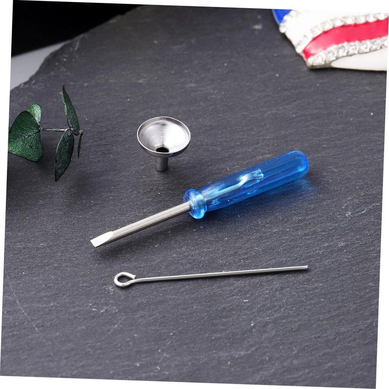 VICASKY Mini Funnel Set for Jewelry Ashes Filling Kit Stainless