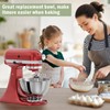3.5QT Stainless Steel Mixer Bowl Compatible with Kitchenaid Stand Mixers,