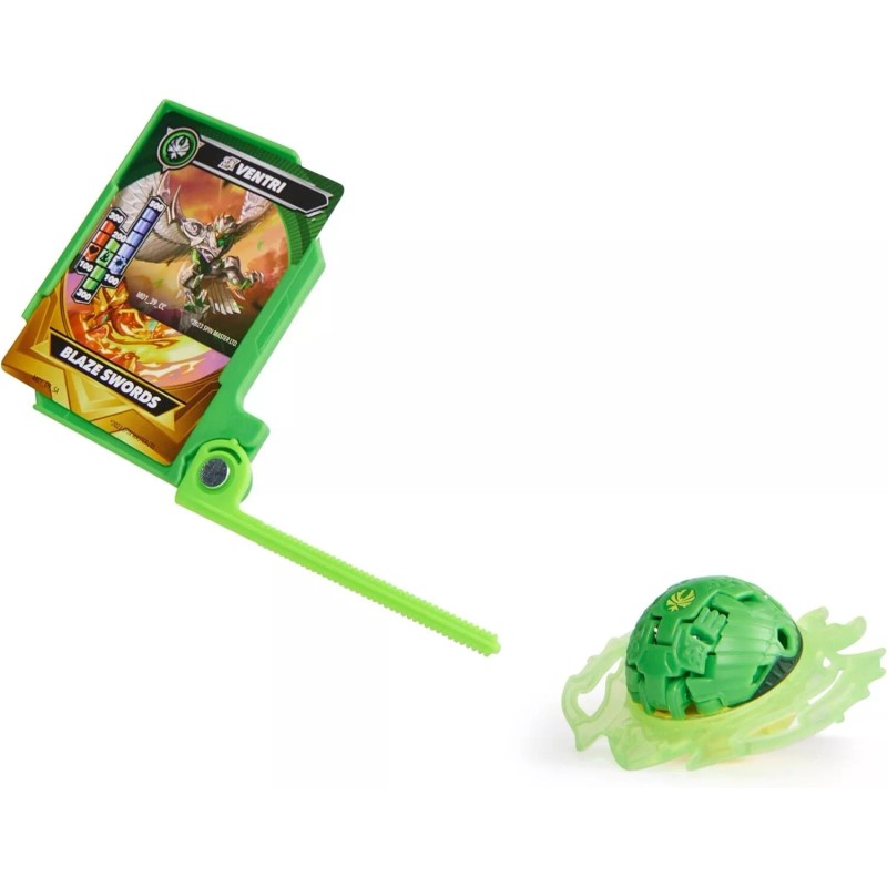 Bakugan Starter 3-Pack, Special Attack Ventri, Octogan and Trox, Customizable