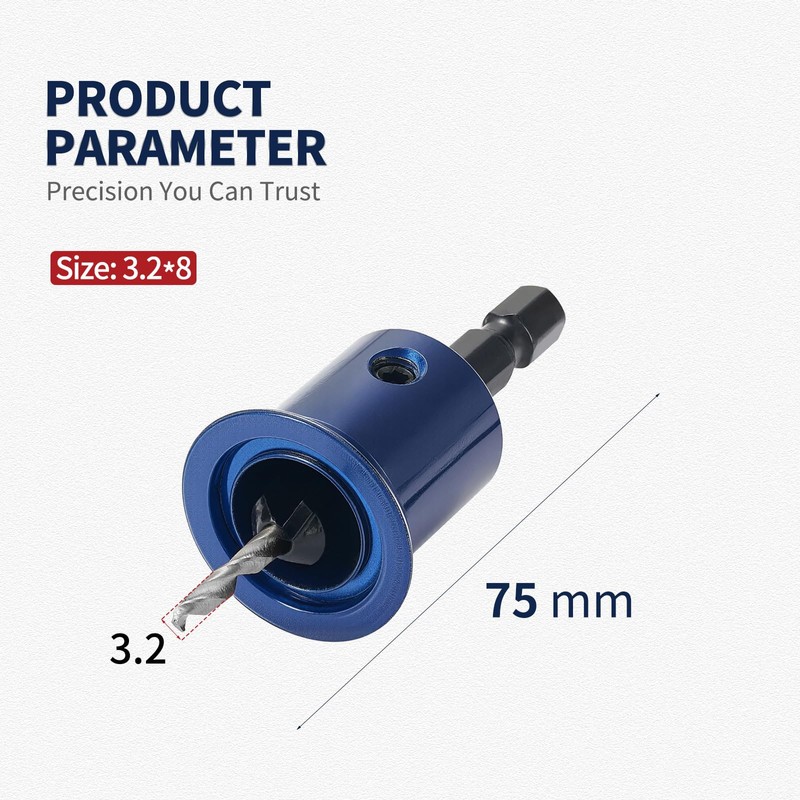 ColumPRO 3.2 * 8 HSS Countersink Drill Bit for Wood