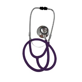 MEDIMETRICS - Estetoscopio DR DX Doble Campana Aluminio Morado Medimetrics