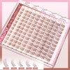 Brown Lash Clusters Natural Eyelash Clusters Invisible Band Brown Lash