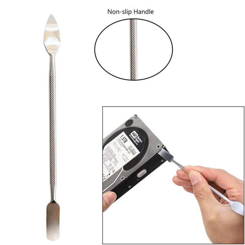 Spatula Set, Metal Spatula, Spatula Tool, Handcraft Rod, Double-Ended Type,