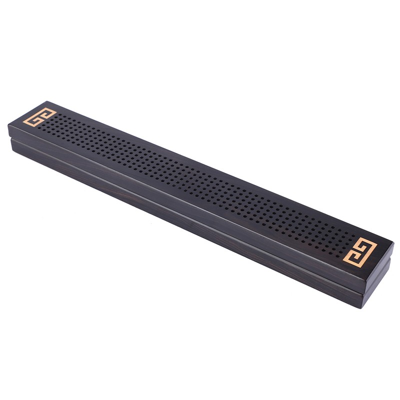 Ebony Line Incense Wood Incense Burner Buddhist Utensil Lying Incense