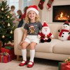 Toddler Boys Girls Christmas Shirts Kids Holiday Outfit Tee Tops