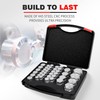80 Pcs ORFS Cap and Plug Kit Hose Tube and
