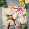 CounterArt Hummingbird 3mm Tempered Glass Cutting Board 10” x 8”