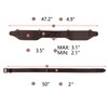Tourbon Leather Logging Belt Kit Faux Fleece Padded Tool Belts