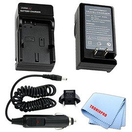Tronixpro Car/Home Charger for EN-EL5 Rechargeable Battery for Nikon Coolpix P5000, P5100, P6000, P80, P90, P100, P500, P510, P520, S10 & More Cameras + Microfiber Cloth