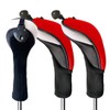 Golf Club Head Covers Woods Hybrids Value 3/4 Pack, Headcovers
